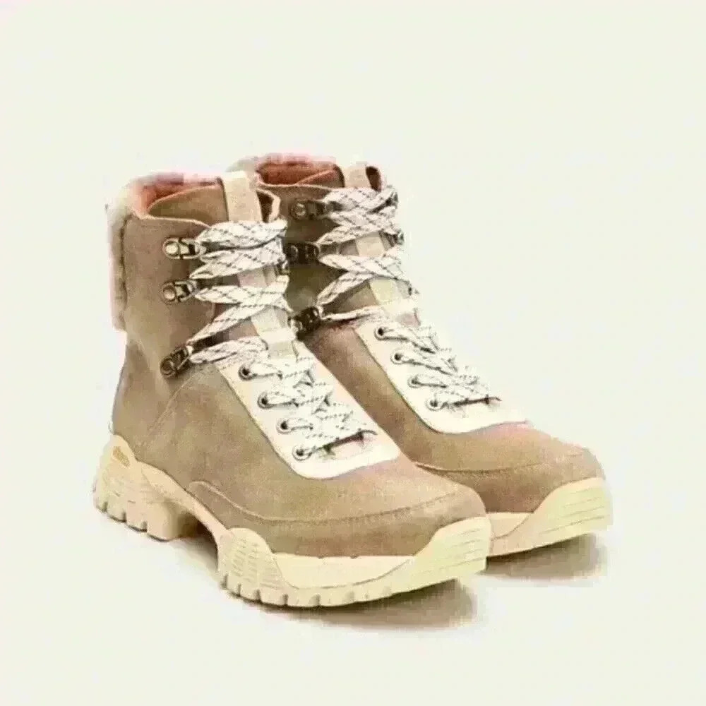 Frye Leather Brit‎ Hiker Boots, Size 6